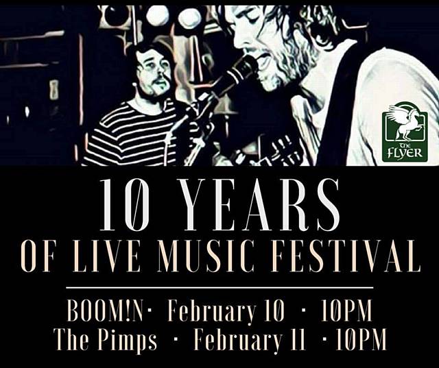 Ten years of live music at the 'Flyer'