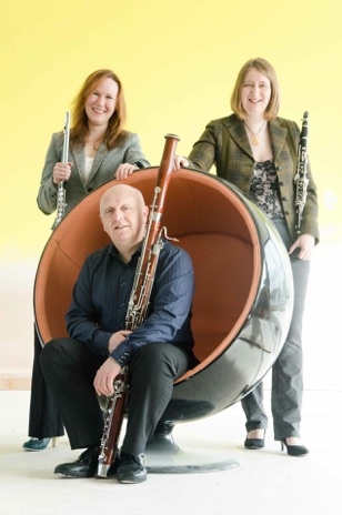 Cuillin Sound; Dana Morgan (flute), Sarah Watts (Clarinet) and Laurence Perkins (Bassoon)