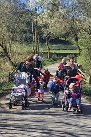 Sponsored walk around Hollingworth Lake