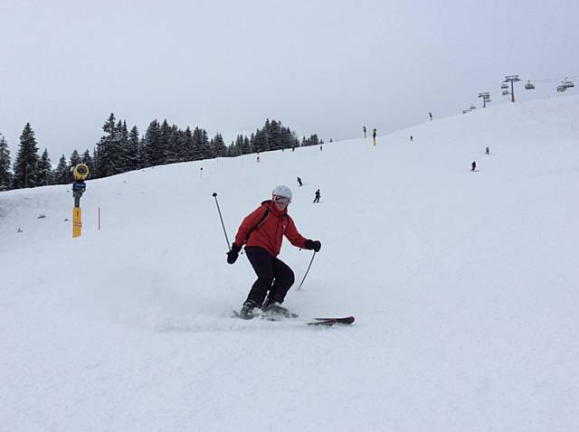 Rochdale students skiing in Austria