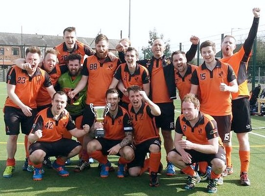 Rochdale Men’s Hockey Firsts win Lancashire Cup on penalties