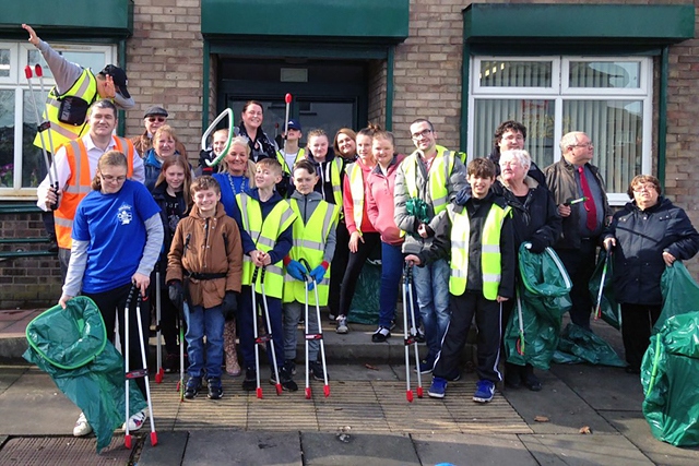 Middleton In Bloom volunteers