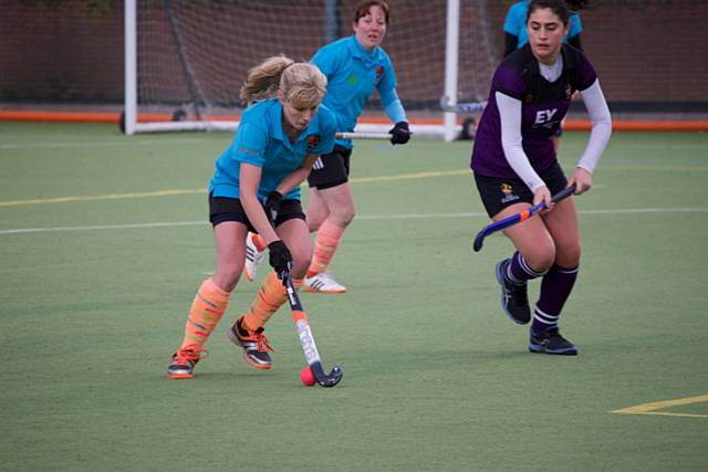 Roisin Pickering and Jenny Banks led the charge for Rochdale Ladies Hockey