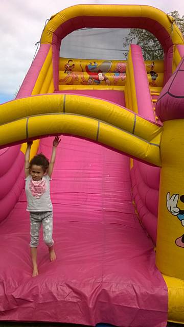 Inflatable Fun World in Springfield Park