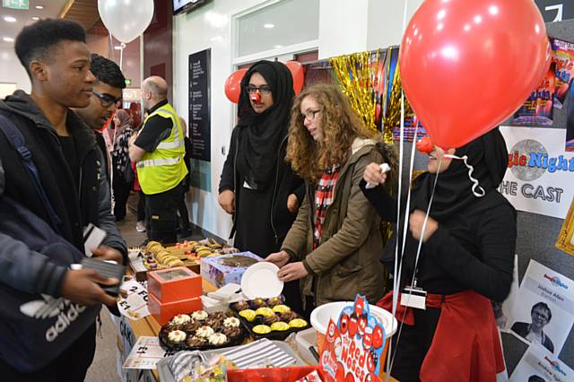 Rochdale Sixth Form College raised £1,210 on Red Nose Day