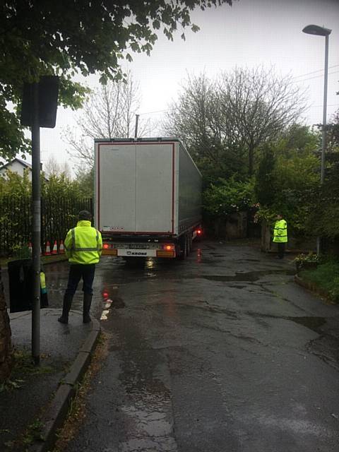 Furbarn Road and onto School Lane, Norden