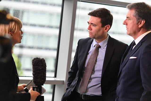 Steve Rotheram and Andy Burnham 