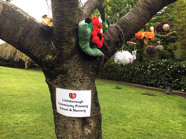 Littleborough Community Primary Schools knitted designs 