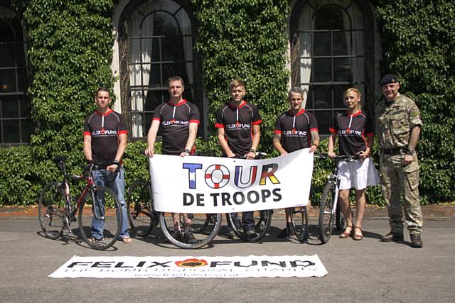 Soldiers to cycle 1,500 miles in first-ever charity ‘Tour de Troops’ 