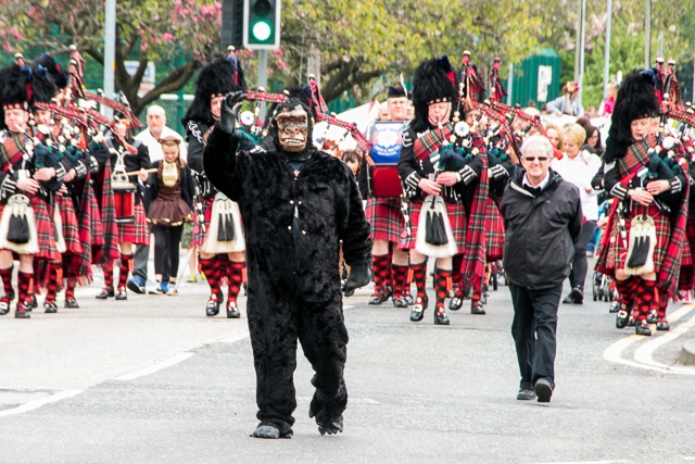 Monkey Town Goes Ape parade