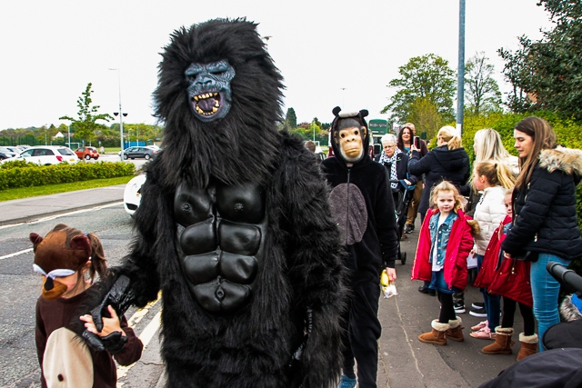 Monkey Town Goes Ape parade