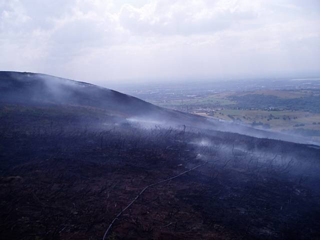 Wildfires highlight the vulnerability of the diverse and valuable South Pennines habitat