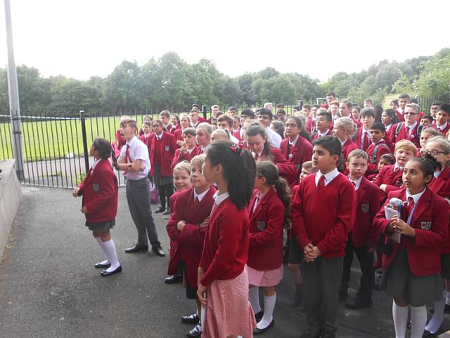 Beech House School Election waiting for the results