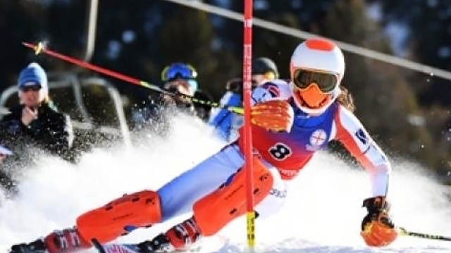 Daisi Daniels was a Gold medal winner at The National Schools Indoor Skiing Championships