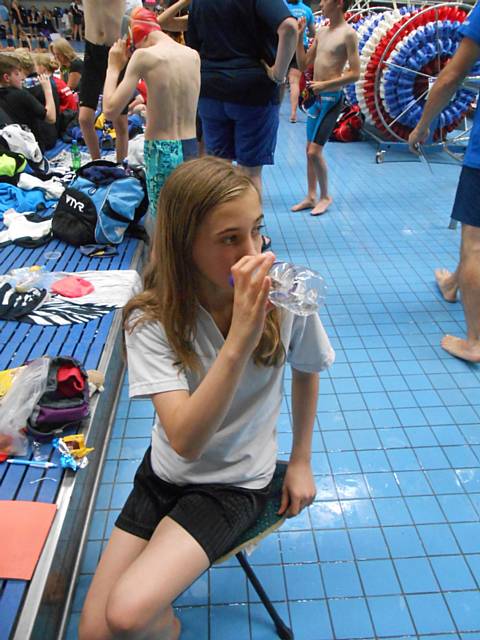 Beech House School at the National Primary Schools Swimming finals 