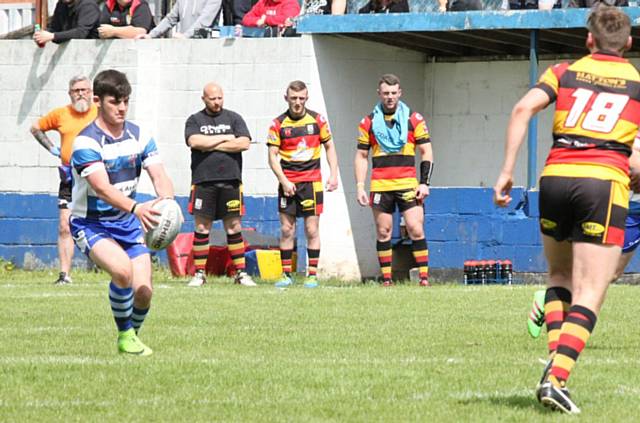 Debutant Cole Connolly kicks through