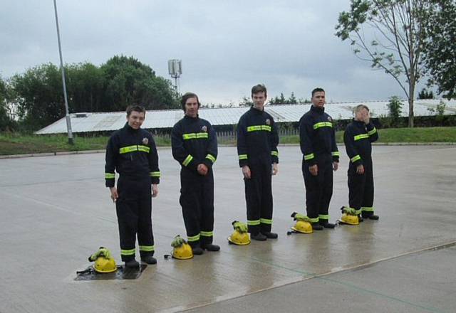 Children from the Brownhill Learning Community learn about firefighting