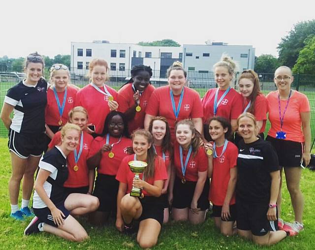 Year 9 Rounders are the Rochdale Schools League Winners 2017