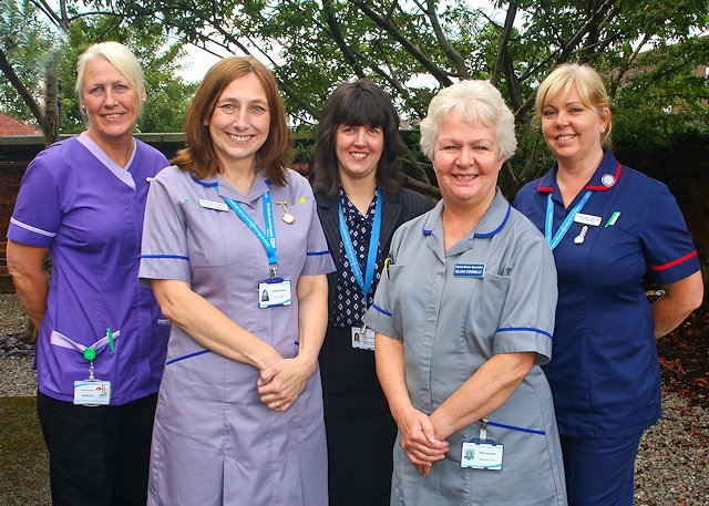 Susan Bennici, Amanda Snippe, Tracy Knuckey, Gillian Donnelly,  and Clare Brearley
