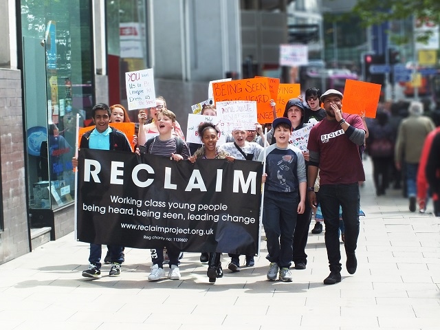 Youth leadership charity Reclaim