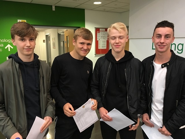 Siddal Moor students celebrate their GCSE results