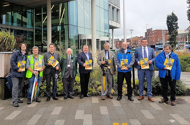 Judges visited the Rochdale Township on Tuesday for the In Bloom contest