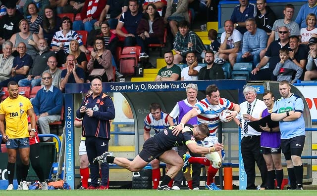 Rochdale Hornets v Oldham Roughyeds