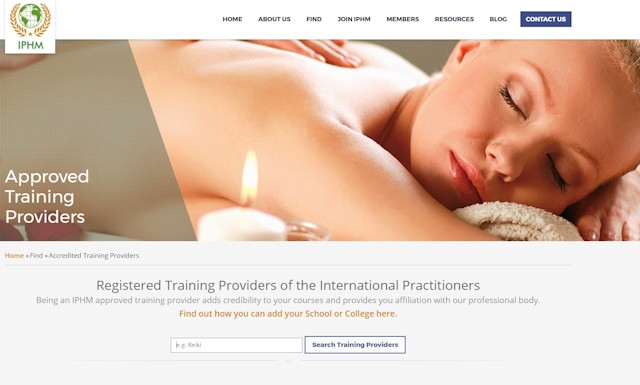 International Practitioners of Holistic Medicine has a fresh new look and an efficient management system.