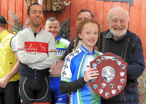 Hannah Clough Girls Youth Shield Winner