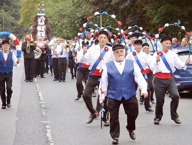 Whitworth Rushcart procession and celebrations