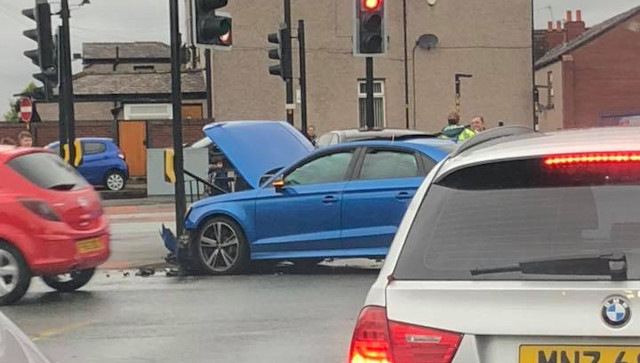 Collision at Queensway