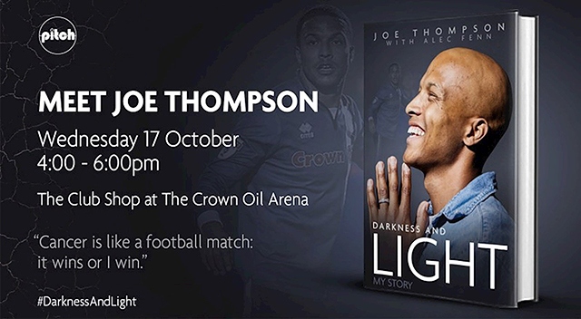 Joe Thompson is launching his autobiography – Darkness and Light: My Story 