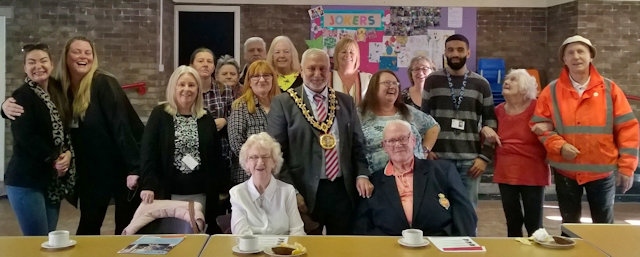 Mayor Mohammed Zaman at the Boarshaw Luncheon Club’s launch