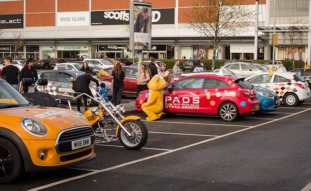 Spotty cars galore for last year's Big Learner Relay