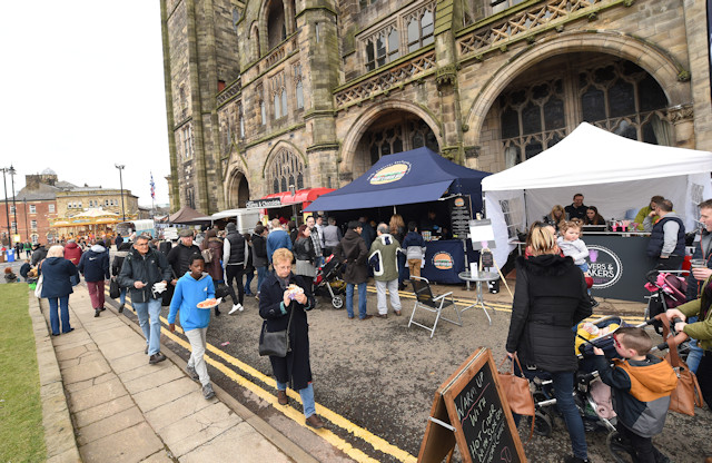 The one-day celebration of food and drink will again be held in and around Rochdale Town Hall from 11am to 8pm