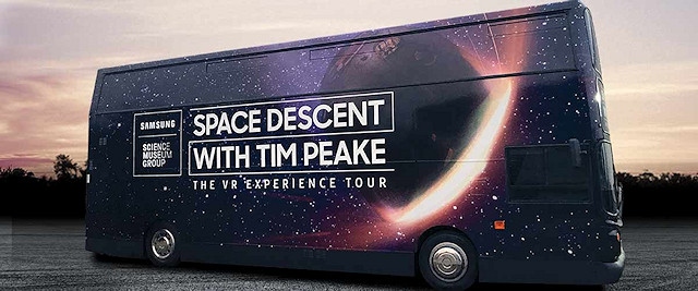 The VR Experience Tour bus