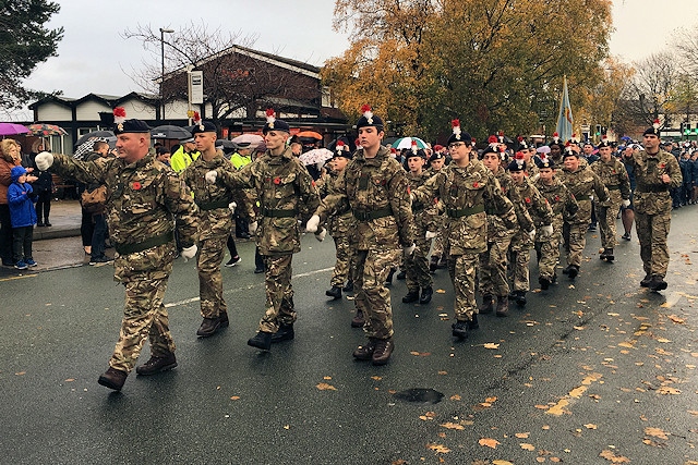 Remembrance sunday heywood