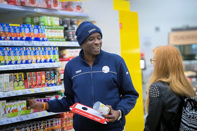 Tesco Food Collection for people in need this Christmas