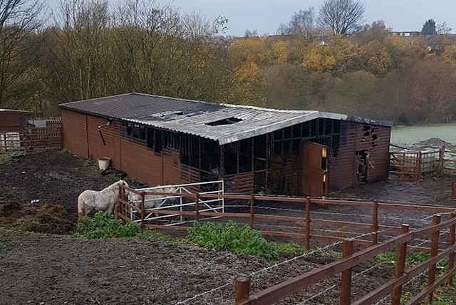 A fire has destroyed most of the resources at Tennyson Road Horse and Pony Shelter in Middleton