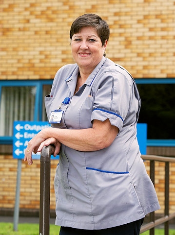 Gastroenterology nurse specialists, Lynne Kendrick 