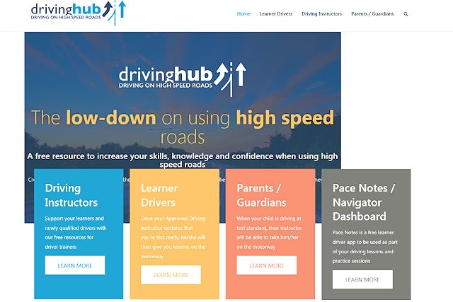 Driving Hub front page