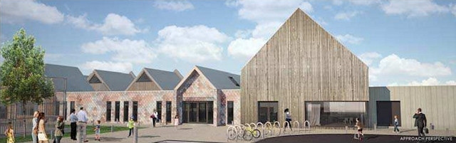 Watson Strirrup Architects' impression of Heap Bridge Primary School