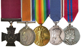 Joel Halliwell's medals