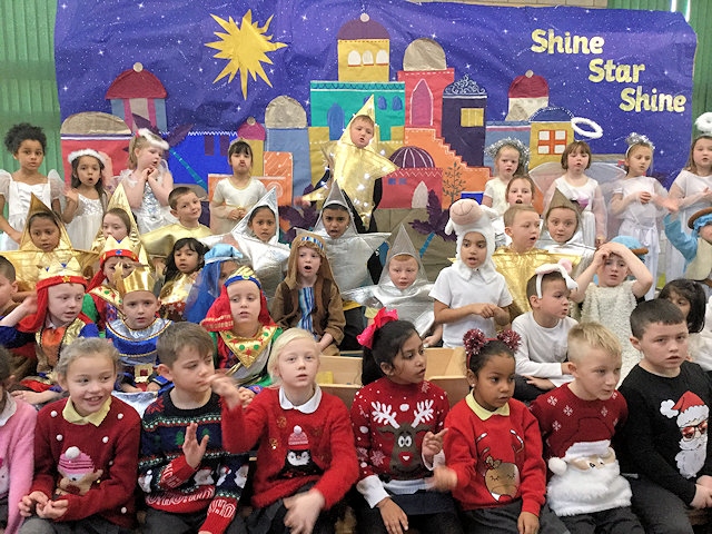 Moorhouse Primary School Nativity Shine, Star, Shine