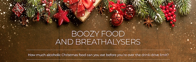 The boozy ingredients in Christmas dinner are sending designated drivers over the limit