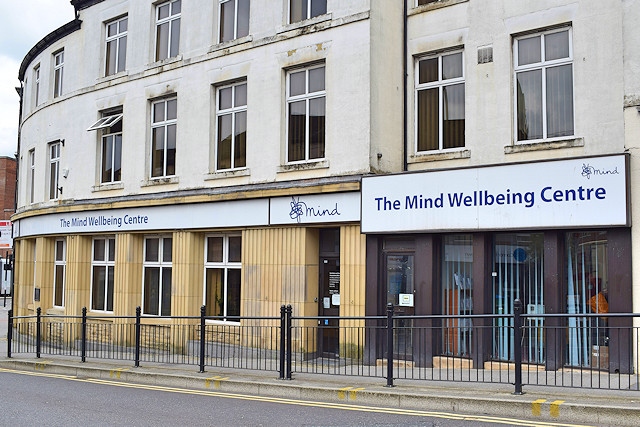 The Rochdale and District Mind Wellbeing Centre on Drake Street