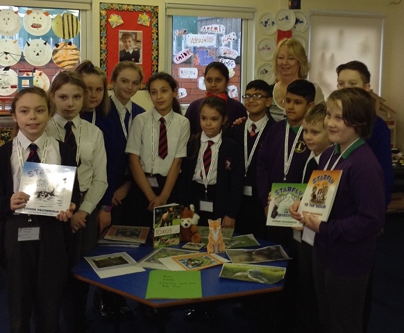 Children from Heap Bridge and St Luke’s Primary Schools,  Heywood