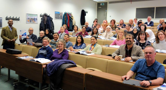 GPs and clinicians attend a ‘Hot Topics’ lecture at Hopwood Hall College