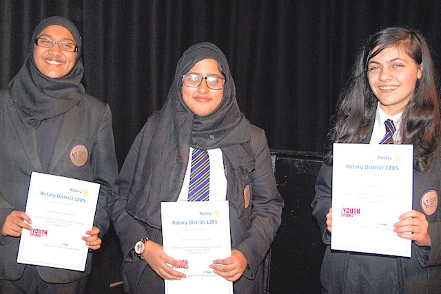 Falinge A winners of Youth Speaks Rochdale District Heat