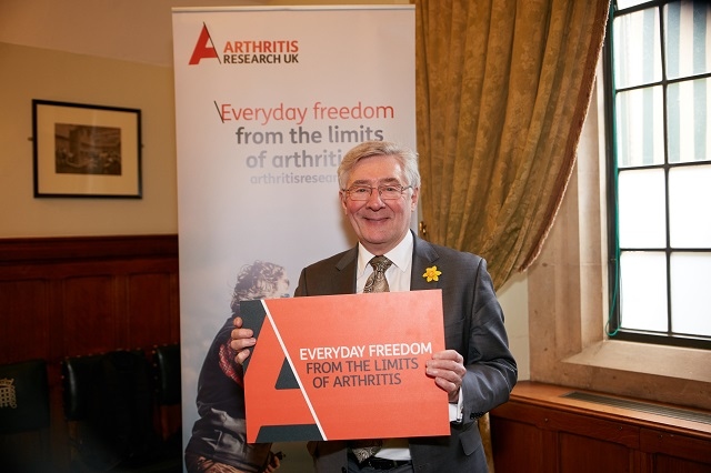 Tony Lloyd supports people living with arthritis